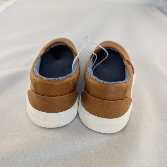 Kids' Rune Slip-On Sneakers - Cat & Jack™ Cognac Size 2 - Picture 4 of 8
